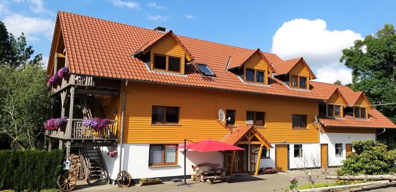 Betzemuehle 1 Bauernhof Apartment Altenschlirf ภายนอก รูปภาพ