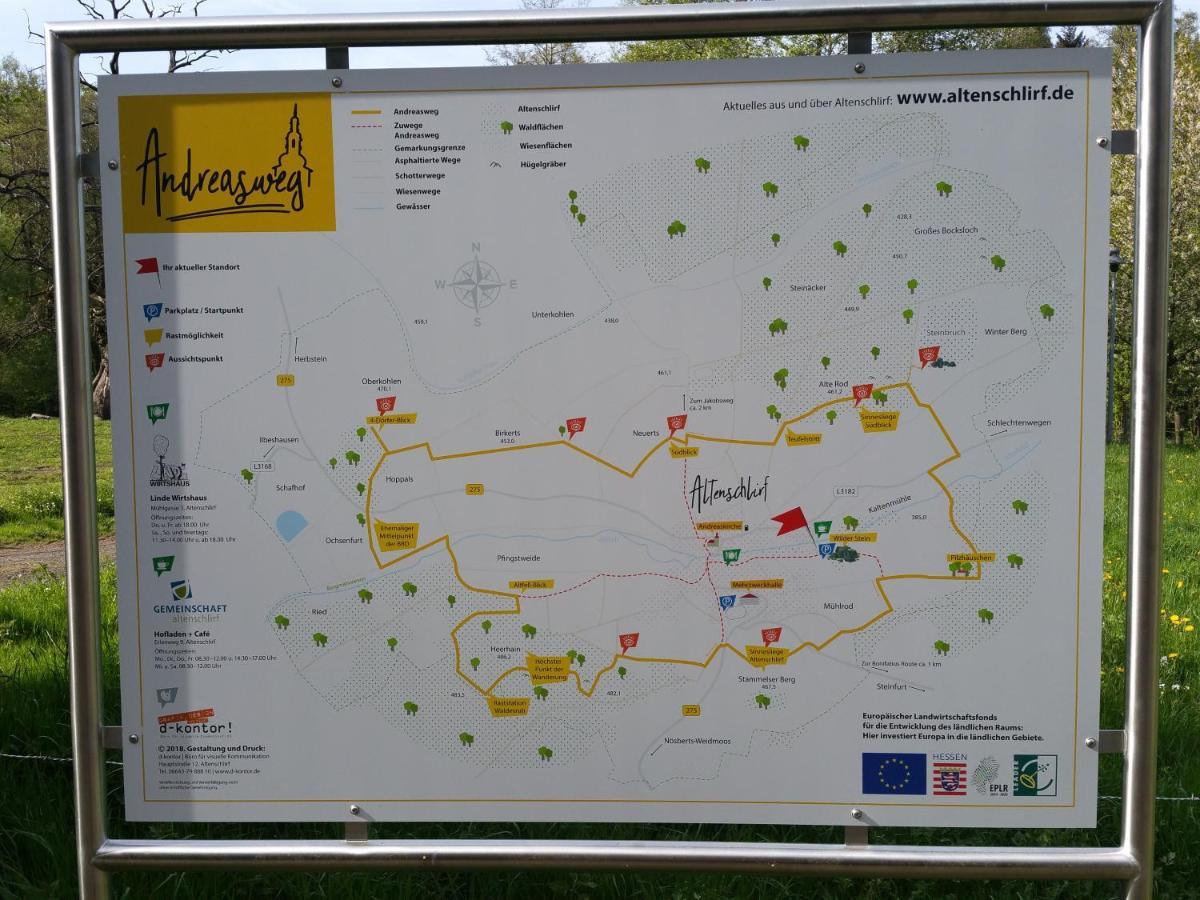 Betzemuehle 1 Bauernhof Apartment Altenschlirf ภายนอก รูปภาพ